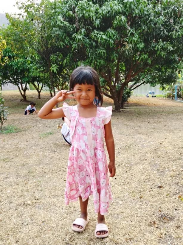 Child at Bamboo School